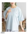 PEANUTS SNOOPY 刺繍プリントTシャツ レディース メール便 対応商品商品サムネイル-19