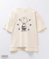 PEANUTS SNOOPY 刺繍プリントTシャツ レディース メール便 対応商品商品サムネイル-25