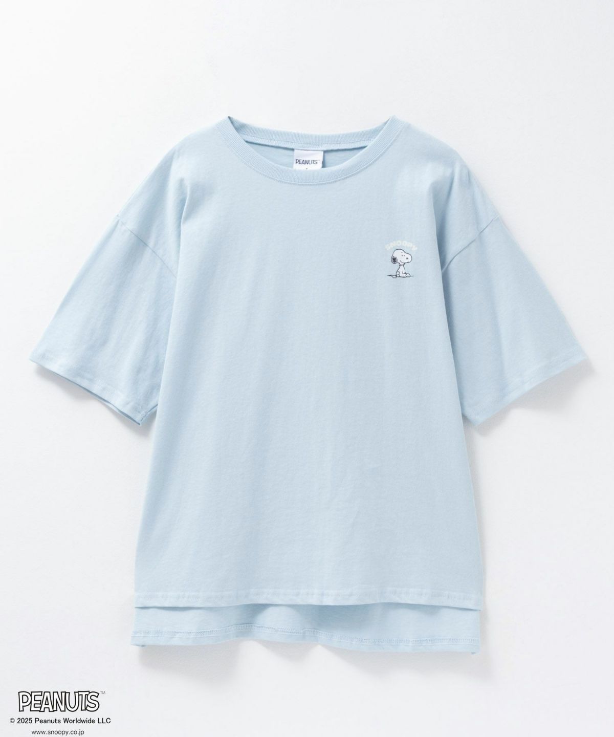 PEANUTS SNOOPY 刺繍プリントTシャツ レディース ネコポス 対応商品