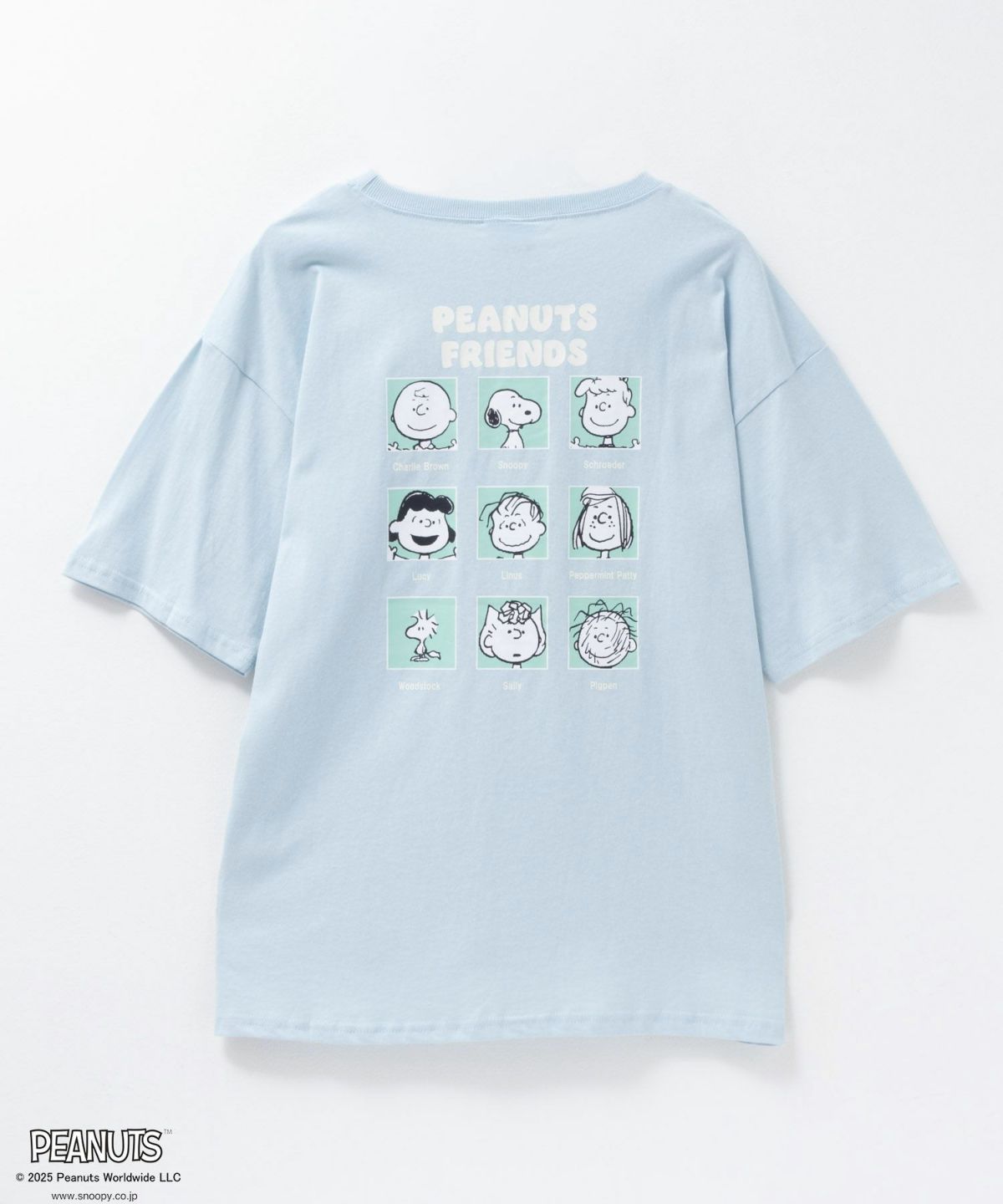 PEANUTS SNOOPY 刺繍プリントTシャツ レディース ネコポス 対応商品