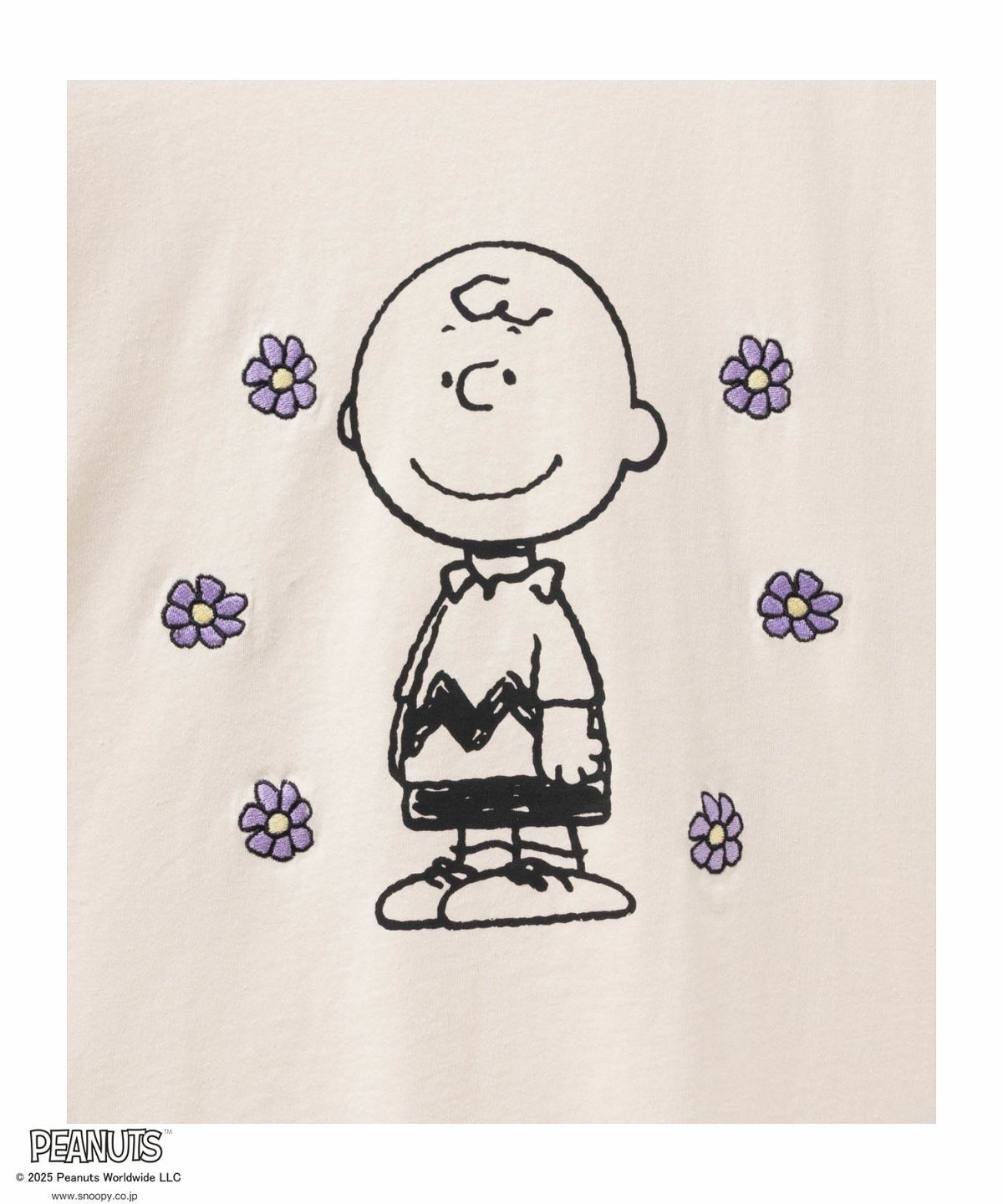 PEANUTS SNOOPY 刺繍プリントTシャツ レディース ネコポス 対応商品
