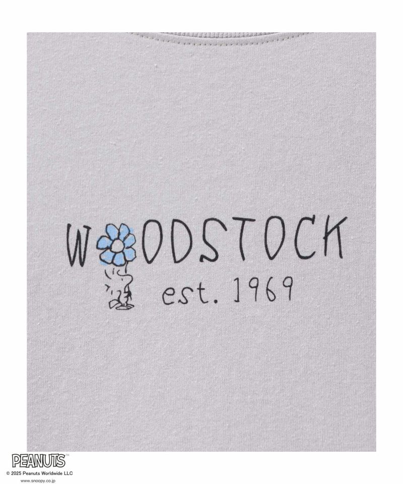 PEANUTS SNOOPY 刺繍プリントTシャツ レディース メール便 対応商品商品画像-33