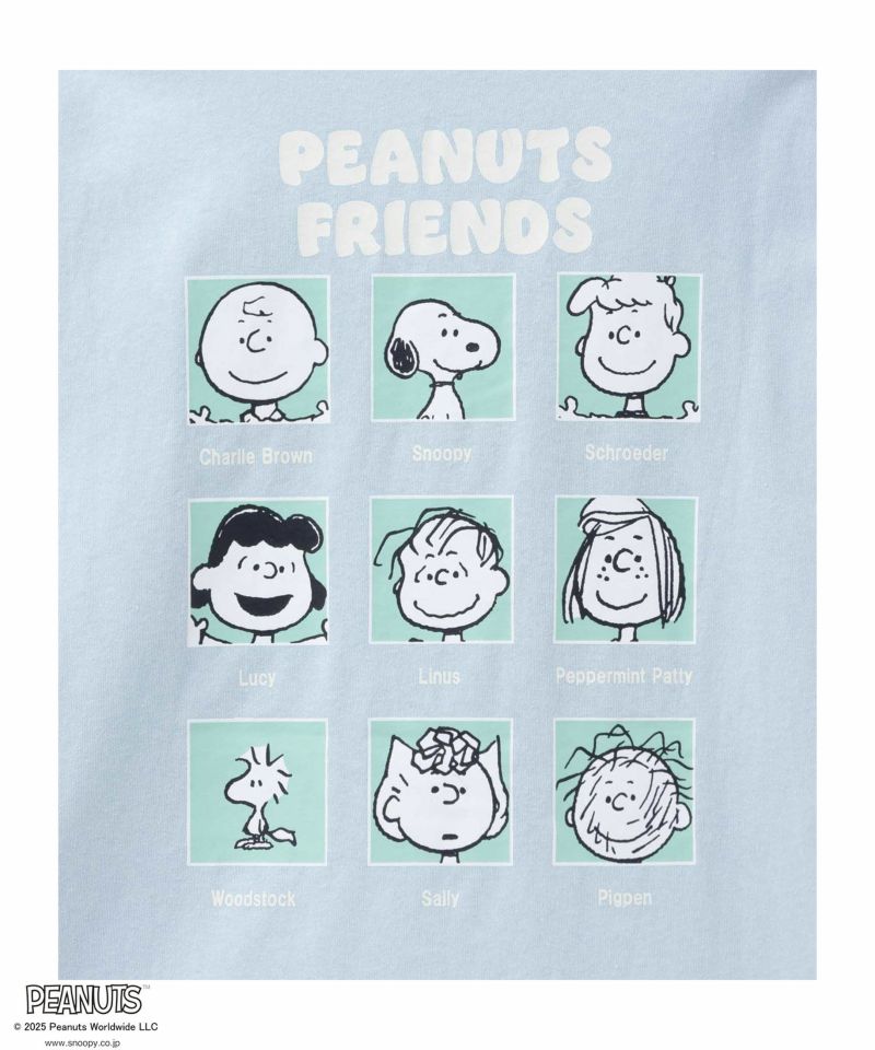 PEANUTS SNOOPY 刺繍プリントTシャツ レディース メール便 対応商品商品画像-36
