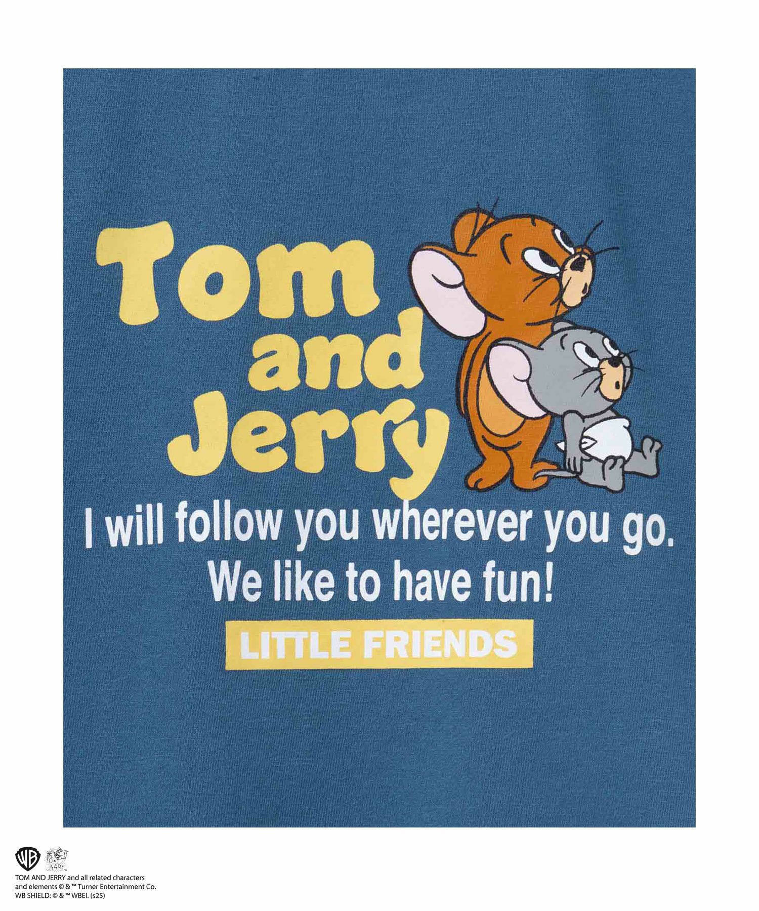 Tom and Jerry ジェリー タフィー Tシャツ キッズ ネコポス 対応商品