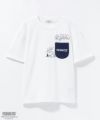 PEANUTS SNOOPY ポケット付きTシャツ キッズ ネコポス 対応商品
