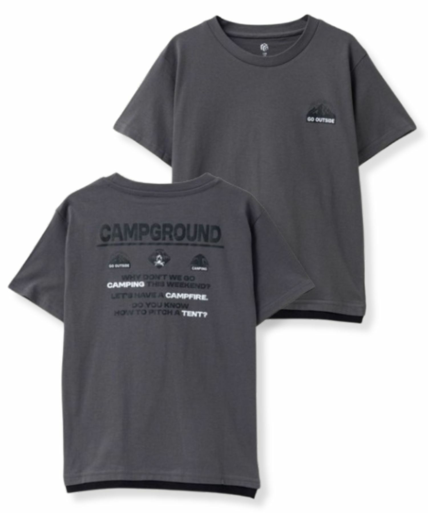 T-GRAPHICS  ストリート系ロゴTシャツ キッズ メール便 対応商品商品画像-1