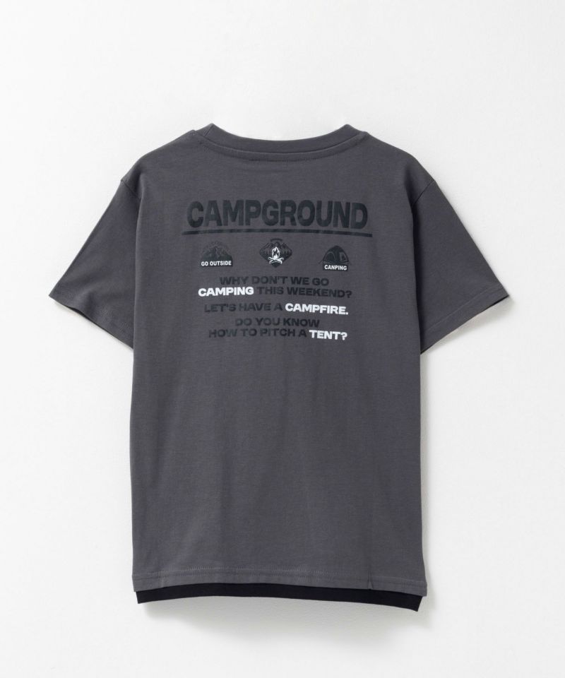 T-GRAPHICS  ストリート系ロゴTシャツ キッズ メール便 対応商品商品画像-3