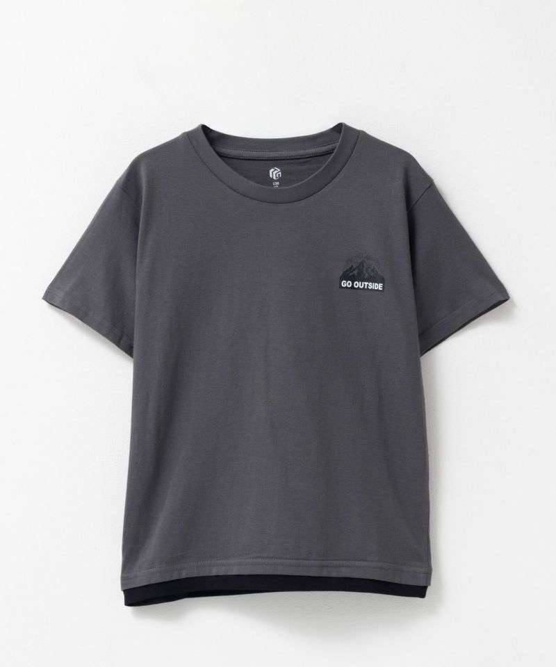 T-GRAPHICS  ストリート系ロゴTシャツ キッズ メール便 対応商品商品画像-4