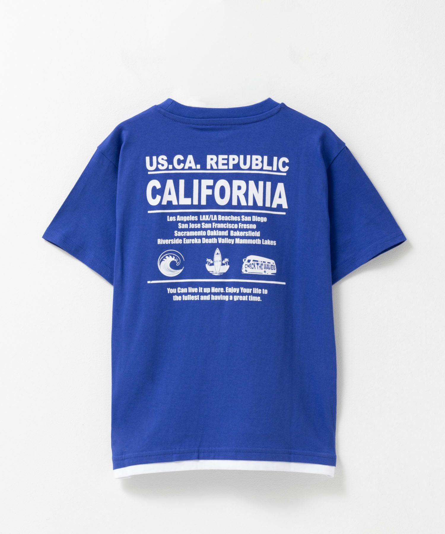 T-GRAPHICS  ストリート系ロゴTシャツ キッズ メール便 対応商品商品画像-5