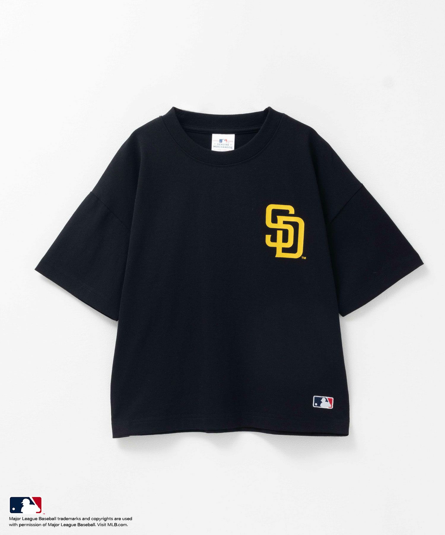 MLB  バックロゴTシャツ キッズ メール便 対応商品商品画像-3