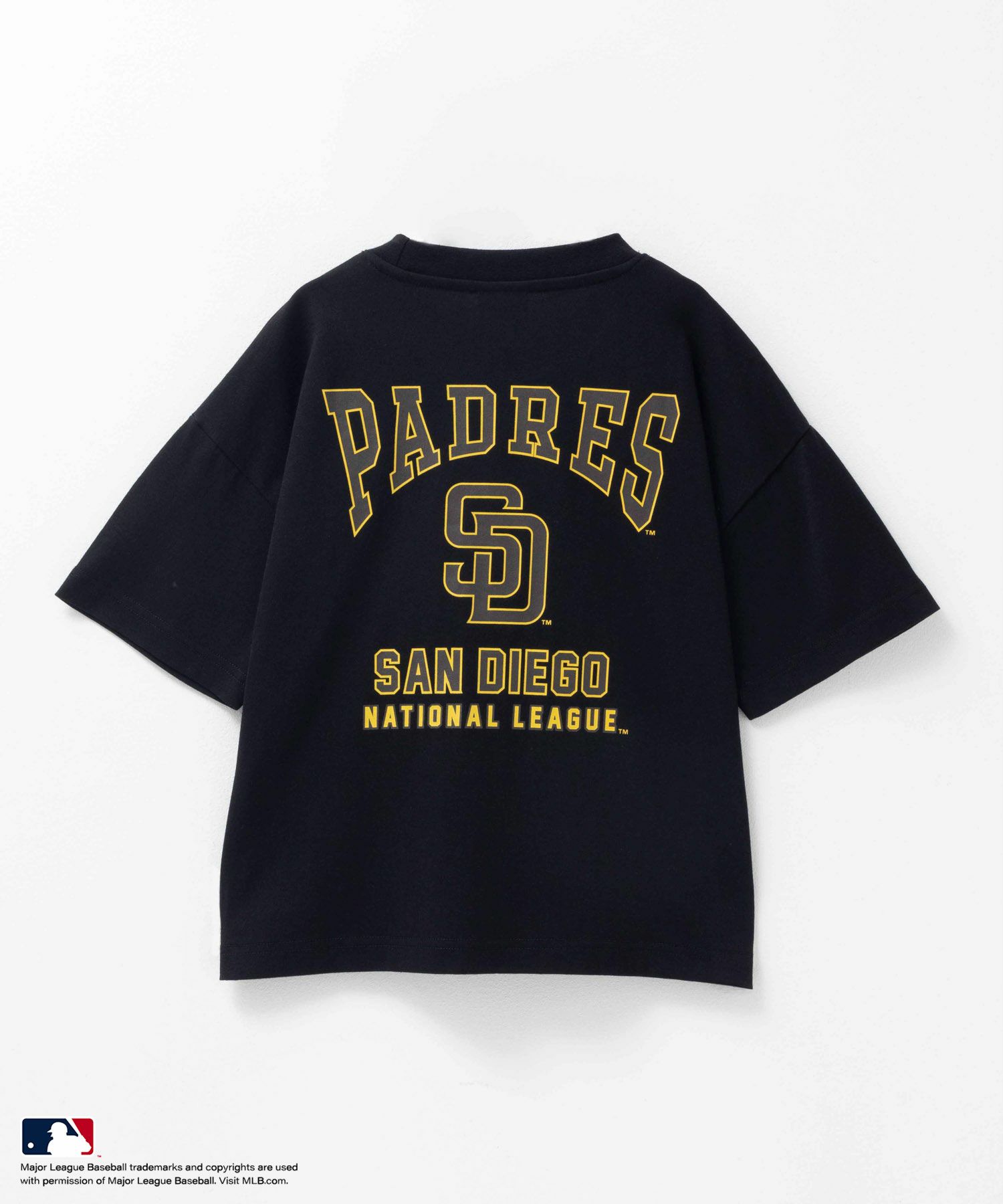 MLB  バックロゴTシャツ キッズ メール便 対応商品商品画像-4
