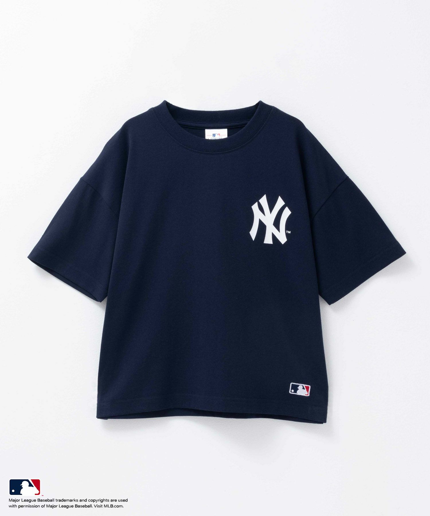 MLB  バックロゴTシャツ キッズ メール便 対応商品商品画像-5