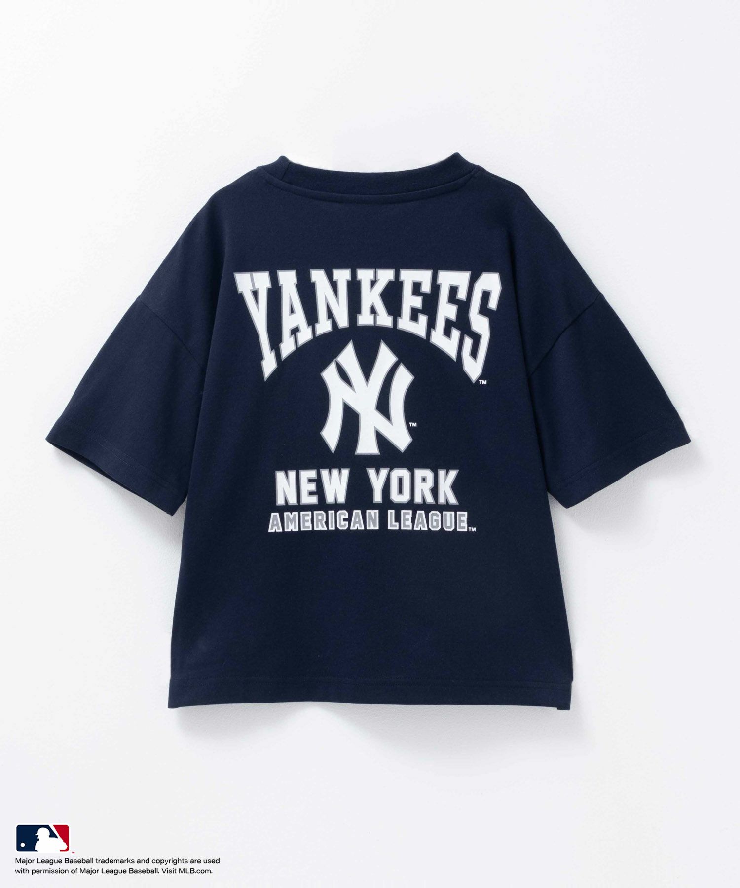 MLB  バックロゴTシャツ キッズ メール便 対応商品商品画像-6