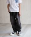 デニムバレルレッグパンツ キッズ商品サムネイル-4