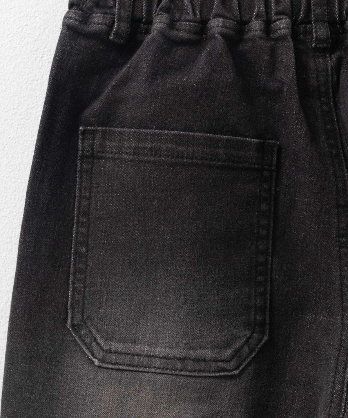 デニムバレルレッグパンツ キッズ