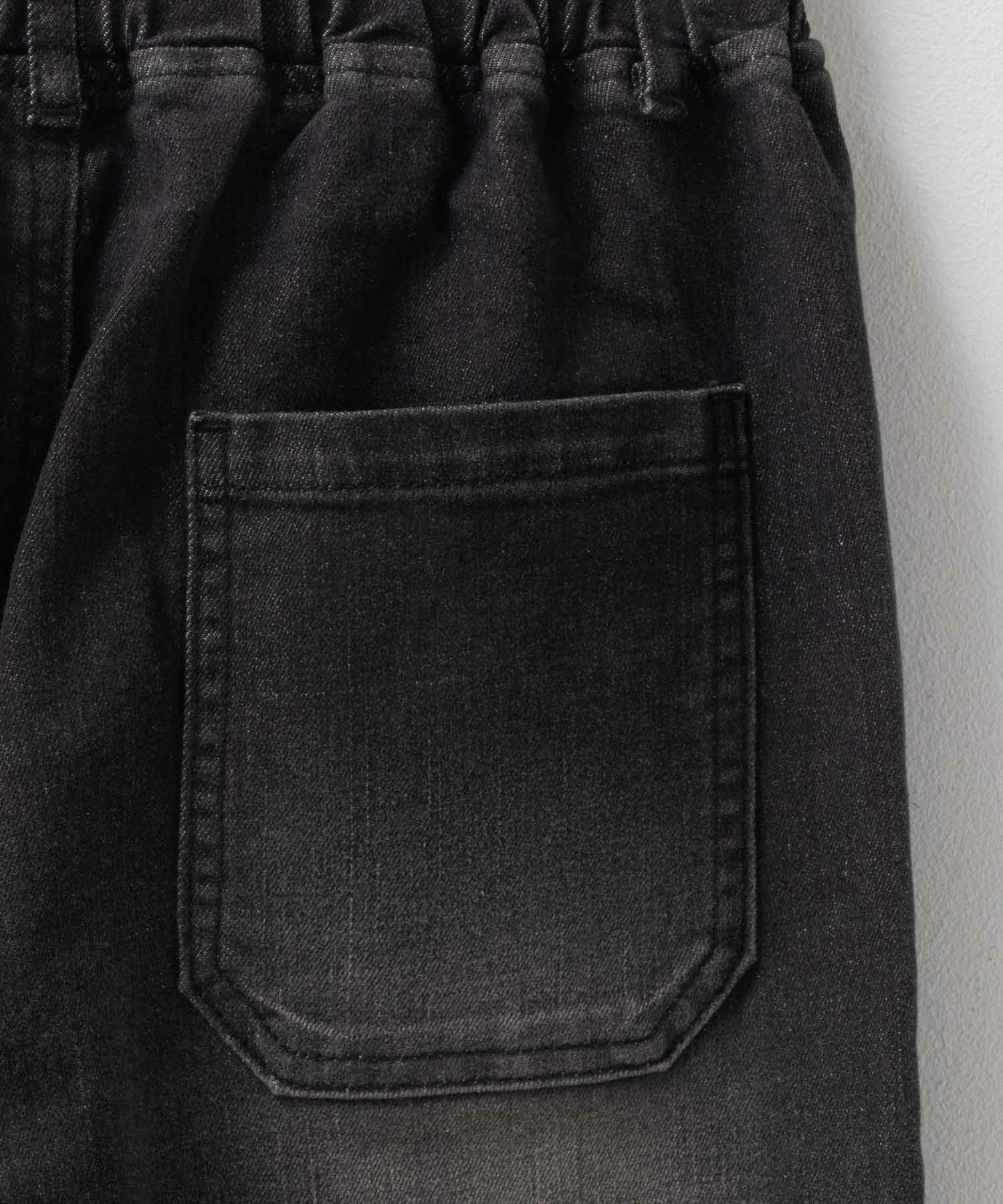 デニムバレルレッグパンツ キッズ商品画像-13