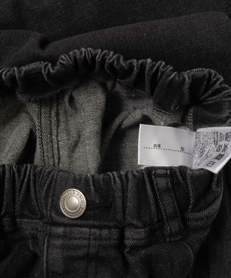 デニムバレルレッグパンツ キッズ商品画像-16