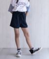 NAVY  水陸両用ガーリーナイロンショートパンツ キッズ商品サムネイル-4