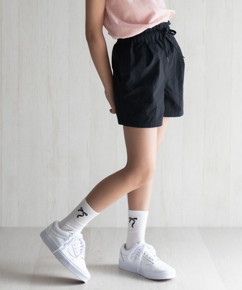 NAVY  水陸両用ガーリーナイロンショートパンツ キッズ商品画像-7