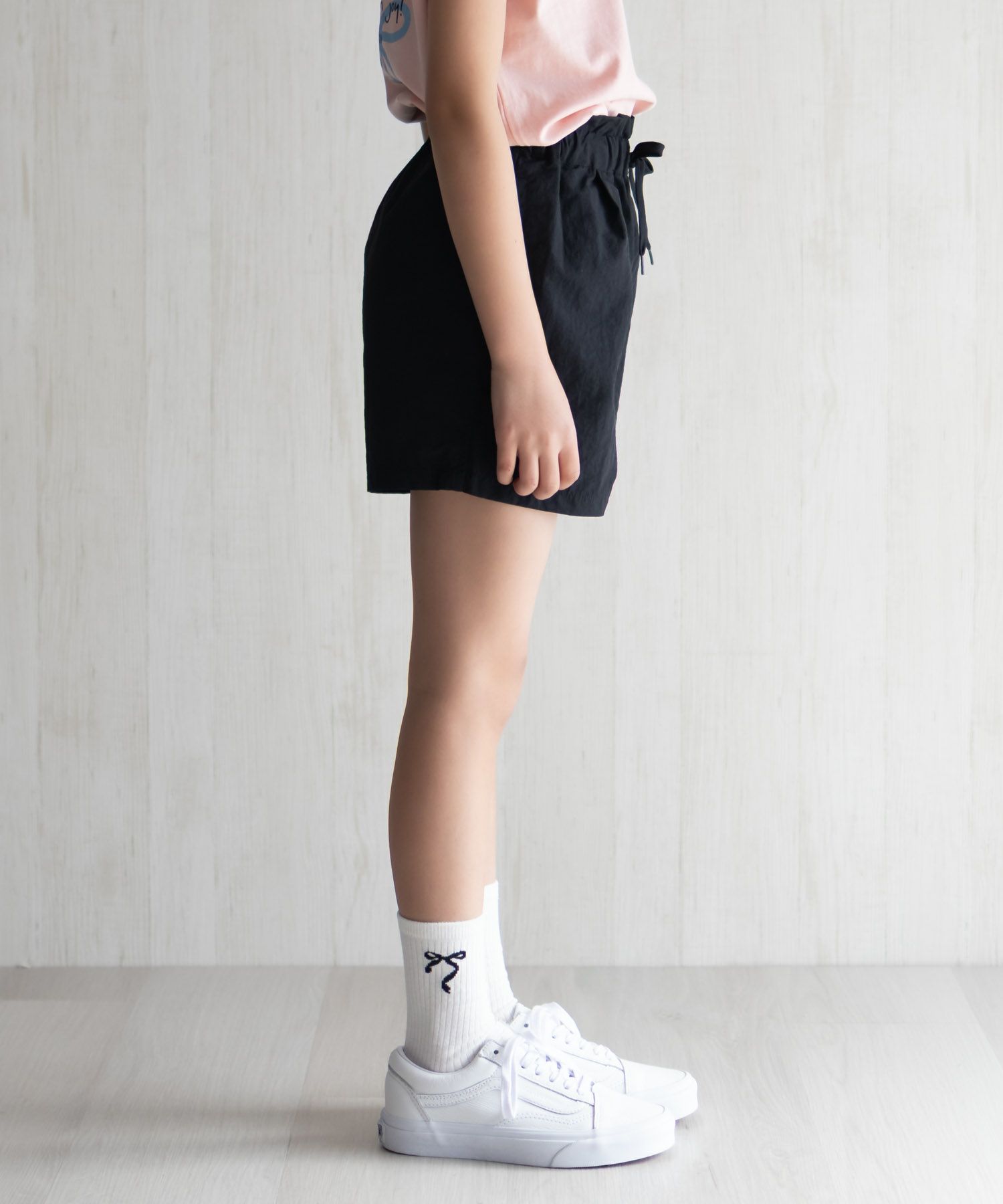 NAVY  水陸両用ガーリーナイロンショートパンツ キッズ商品サムネイル-8