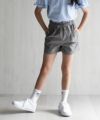 NAVY  水陸両用ガーリーナイロンショートパンツ キッズ商品サムネイル-11