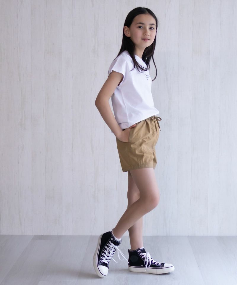 NAVY  水陸両用ガーリーナイロンショートパンツ キッズ商品画像-22