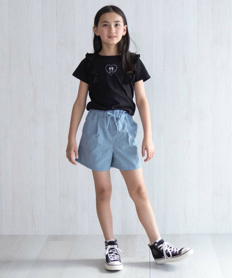 NAVY  水陸両用ガーリーナイロンショートパンツ キッズ商品画像-38