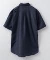 NAVY  COOLMAX リネン混ボタンダウン半袖シャツ メンズ商品サムネイル-34