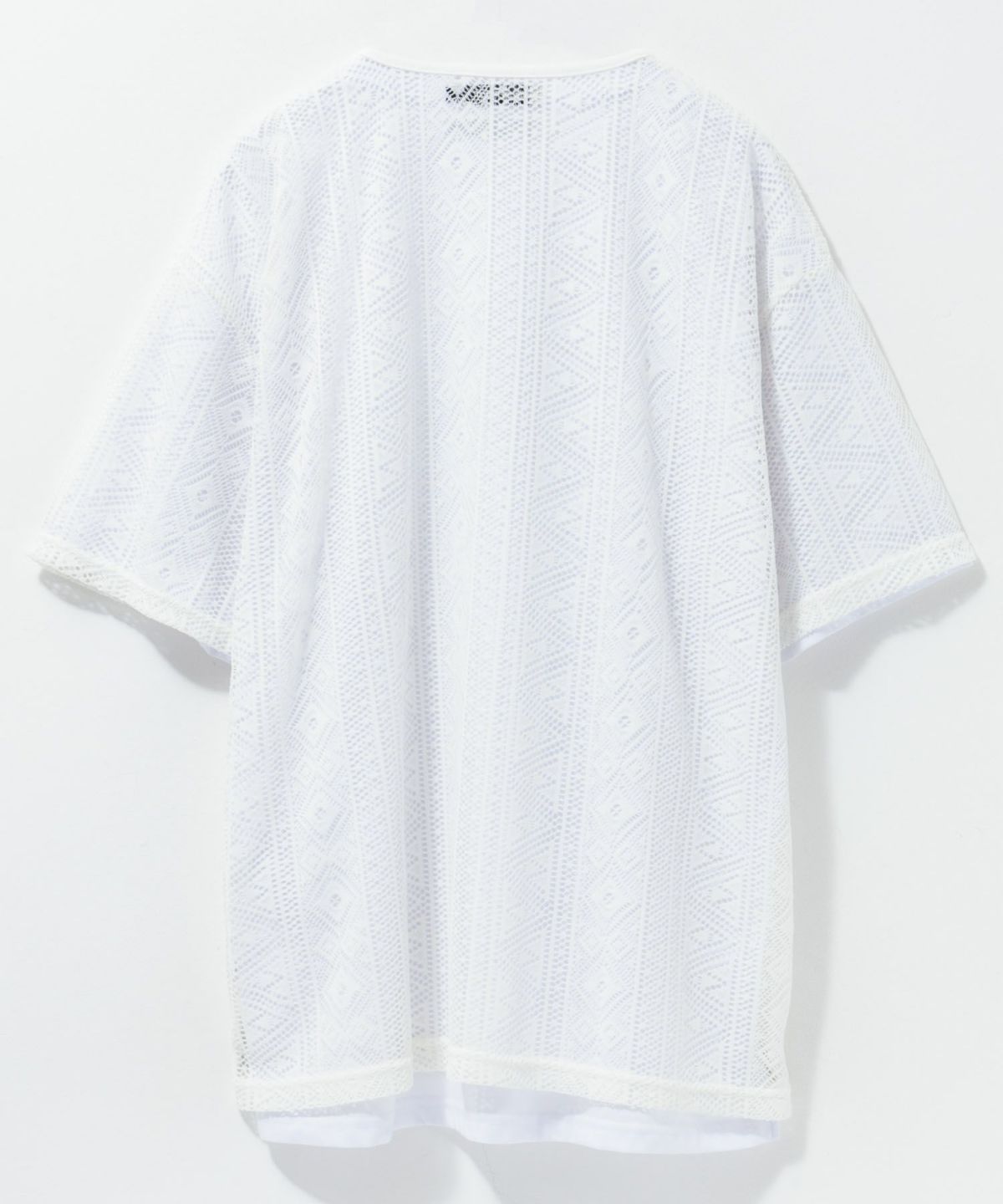 NOBLE PRODUCT レースアンサンブルTシャツ アクセサリー付き メンズ ネコポス 対応商品