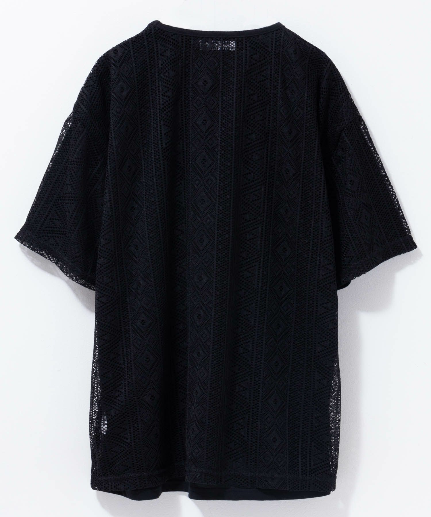 NOBLE PRODUCT  レースアンサンブルTシャツ アクセサリー付き メンズ メール便 対応商品商品画像-18
