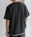 NAVY SARARI  接触冷感フェイクレイヤードTシャツ メンズ メール便 対応商品商品サムネイル-13
