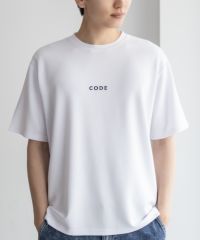 NAVY SARARI ポンチ素材 冷感プリントTシャツ メンズ ネコポス 対応商品