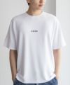 NAVY SARARI ポンチ素材 冷感プリントTシャツ メンズ ネコポス 対応商品