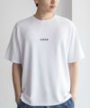 NAVY SARARI  ポンチ素材 冷感プリントTシャツ メンズ メール便 対応商品商品サムネイル-1