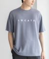 NAVY SARARI ポンチ素材 冷感プリントTシャツ メンズ ネコポス 対応商品