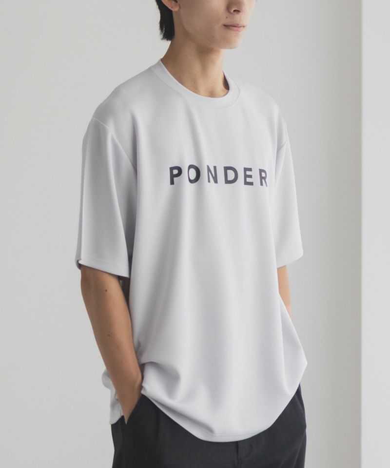 NAVY SARARI ポンチ素材 冷感プリントTシャツ メンズ メール便 対応商品商品画像-10