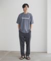 NAVY SARARI  ポンチ素材 冷感プリントTシャツ メンズ メール便 対応商品商品サムネイル-24