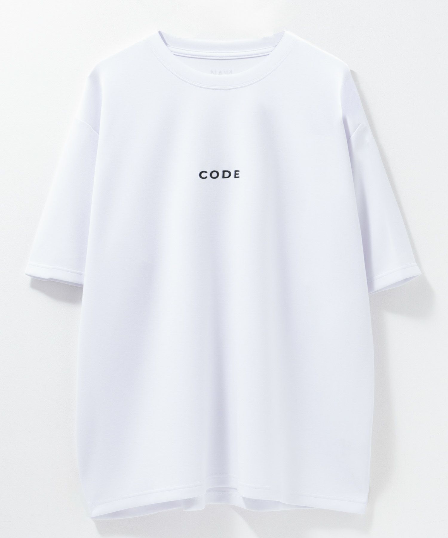 NAVY SARARI ポンチ素材 冷感プリントTシャツ メンズ ネコポス 対応商品