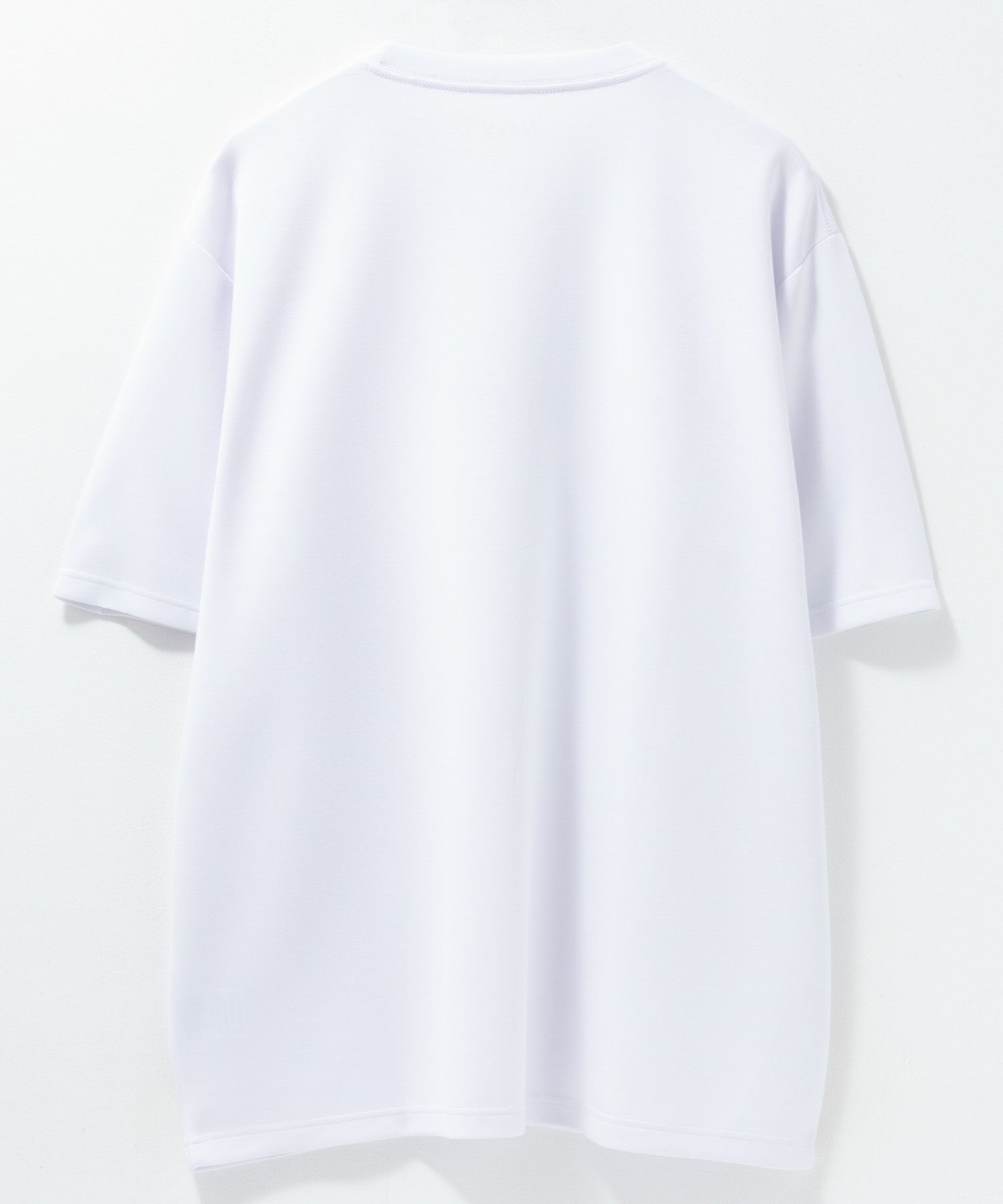 NAVY SARARI ポンチ素材 冷感プリントTシャツ メンズ ネコポス 対応商品