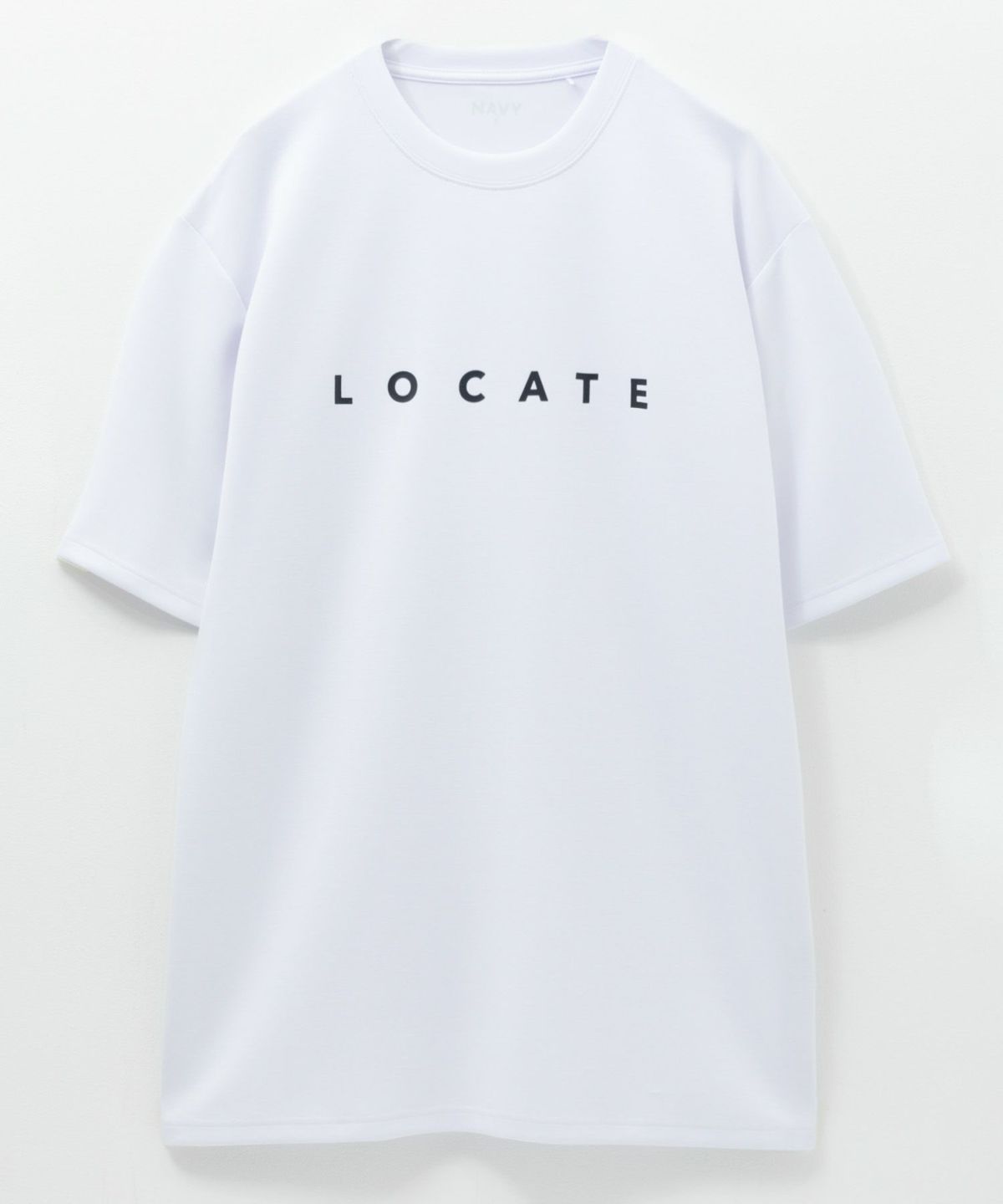 NAVY SARARI ポンチ素材 冷感プリントTシャツ メンズ ネコポス 対応商品