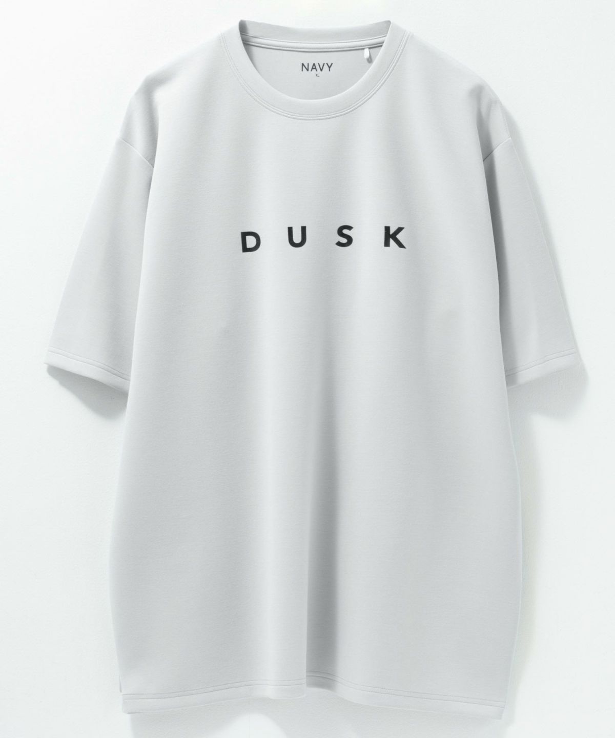 NAVY SARARI ポンチ素材 冷感プリントTシャツ メンズ ネコポス 対応商品