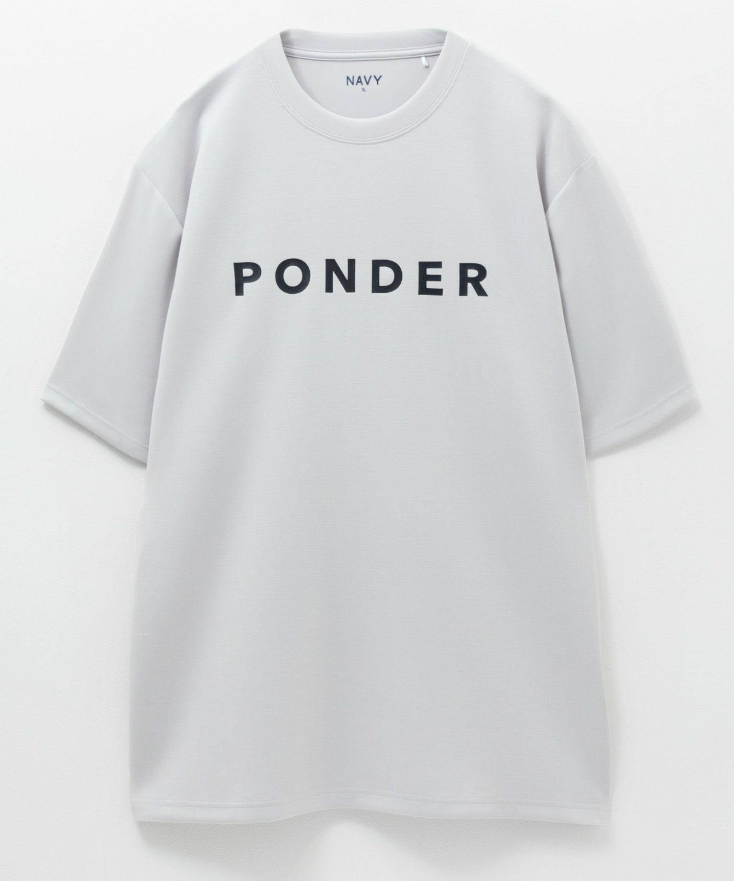 NAVY SARARI  ポンチ素材 冷感プリントTシャツ メンズ メール便 対応商品商品サムネイル-32