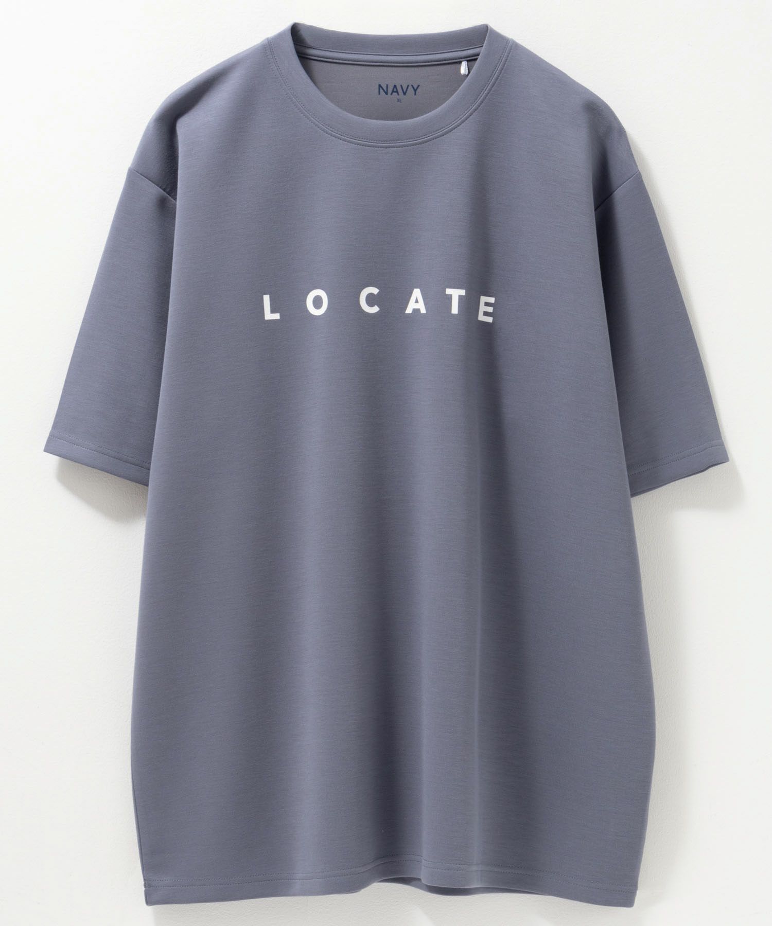 NAVY SARARI  ポンチ素材 冷感プリントTシャツ メンズ メール便 対応商品商品サムネイル-37