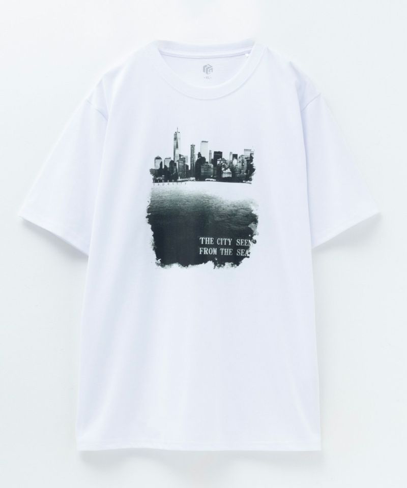 T-GRAPHICS  フォトプリント半袖Tシャツ メンズ ネコポス 対応商品商品画像-1