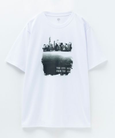 T-GRAPHICS  フォトプリント半袖Tシャツ メンズ ネコポス 対応商品