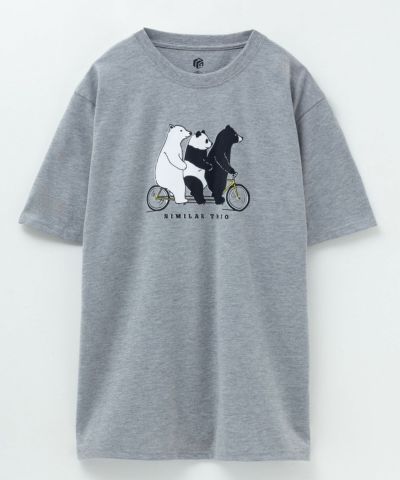 T-GRAPHICS  アニマルプリント半袖Tシャツ メンズ ネコポス 対応商品
