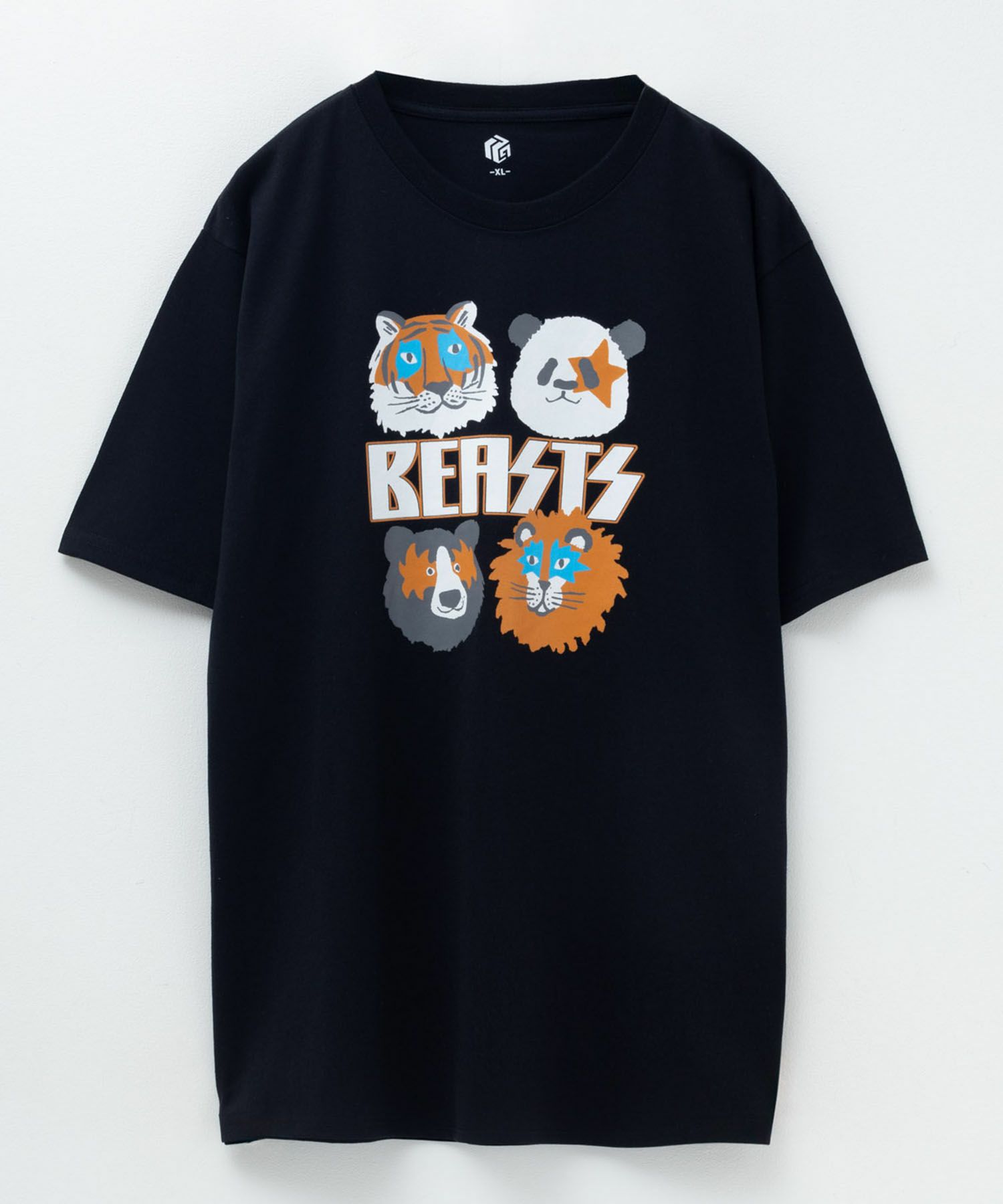 T-GRAPHICS  アニマルプリント半袖Tシャツ メンズ メール便 対応商品商品画像-3