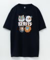 T-GRAPHICS アニマルプリント半袖Tシャツ メンズ ネコポス 対応商品