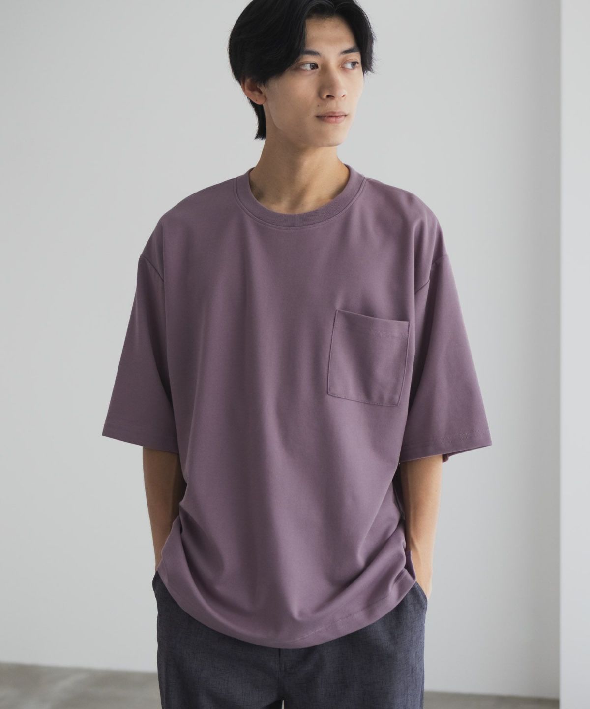 NAVY タフラクTシャツ メンズ ネコポス 対応商品