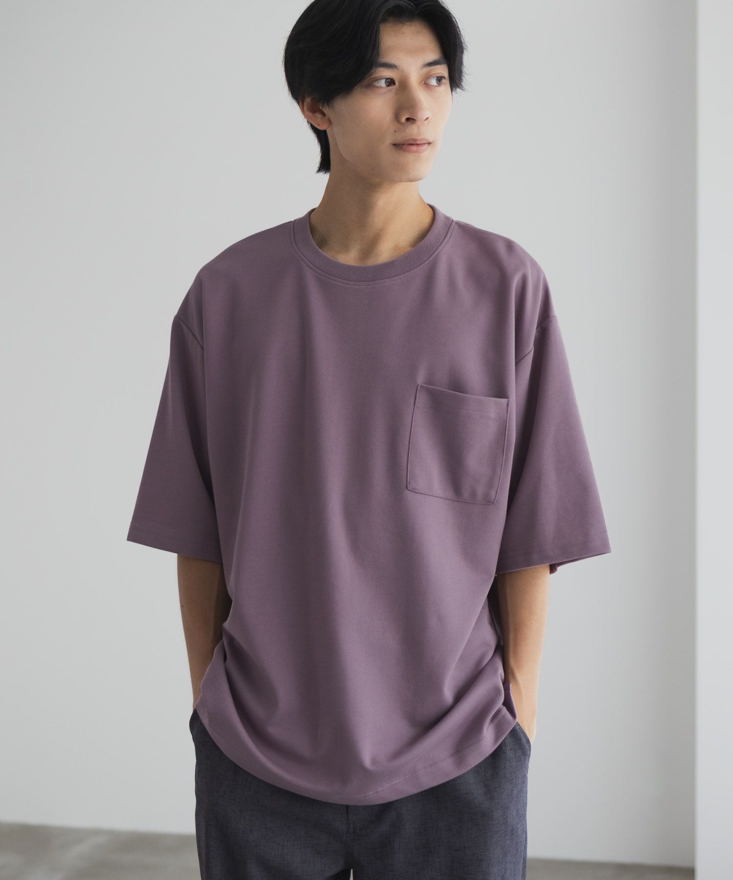 NAVY タフラクTシャツ メンズ ネコポス 対応商品